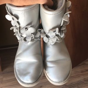 Girls limited edition flower uggs